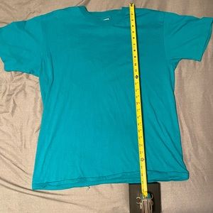 Mens Vintage Deadstock Hanes Single Stitch Blank T-Shirt NWOT